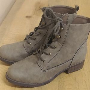 Combat-style boots